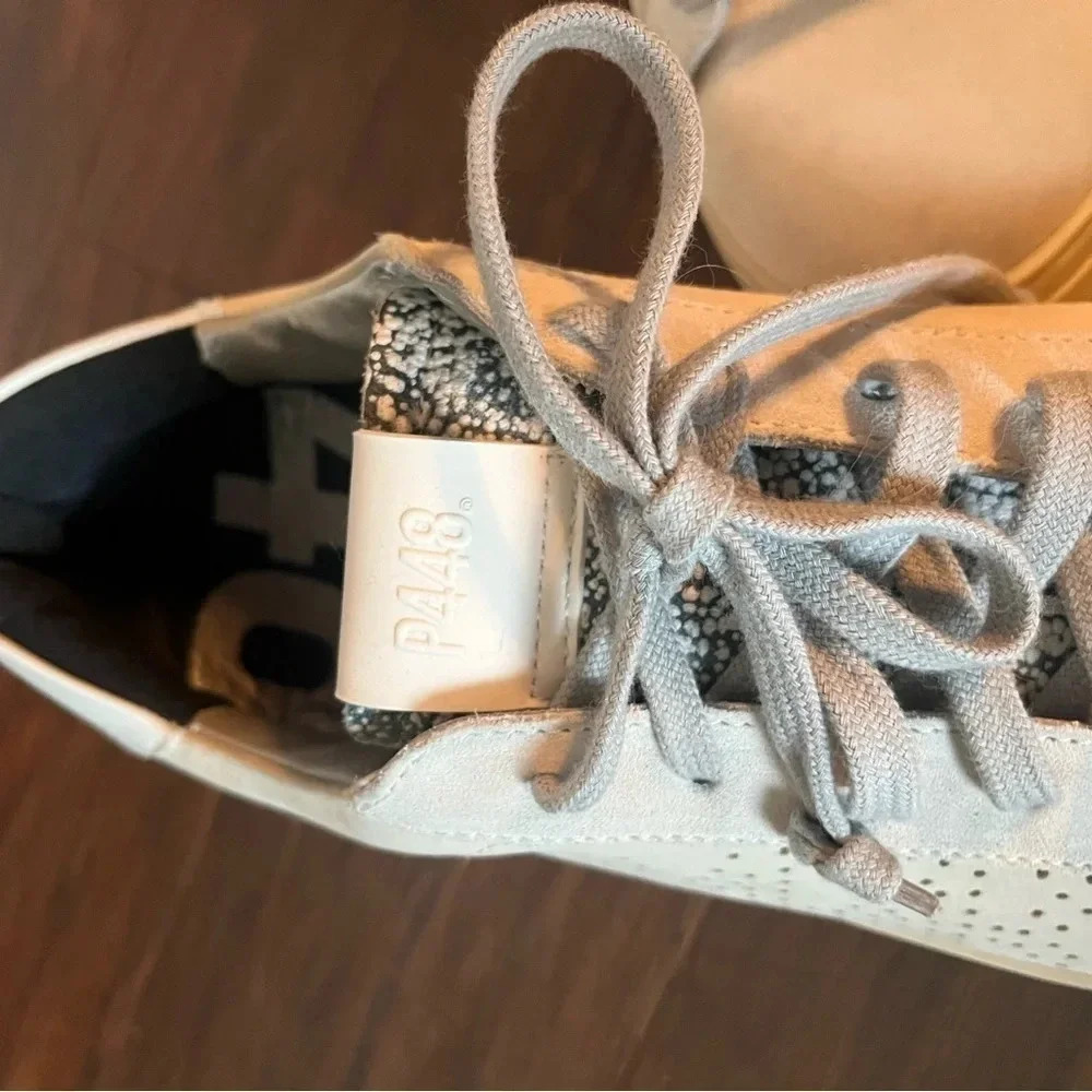 P448 Jack Nebul Sneakers, White - Picture 9 of 13